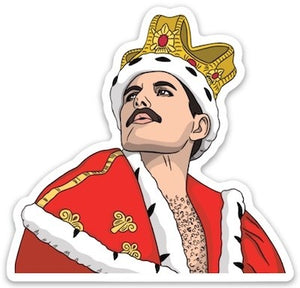 Freddie Mercury Sticker Sweet Thrills Toronto