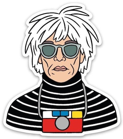 Andy Warhol Sticker Sweet Thrills Toronto
