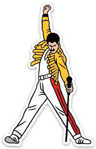 Posed Freddie Mercury Sticker Sweet Thrills Toronto