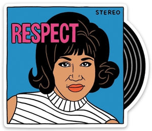 Aretha Franklin Sticker Sweet Thrills Toronto