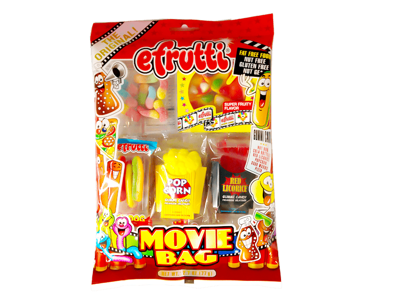 EFRUTTI MOVIE GUMMY CANDY PACK - Sweet Thrills
