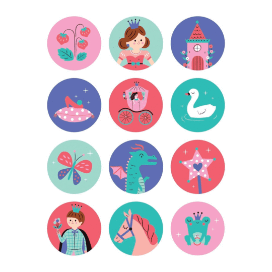 Enchanting Princess Mini Memory Match - Sweet Thrills