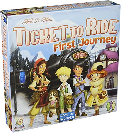 Ticket to Ride My First Journey Game Sweet Thrills Toronto