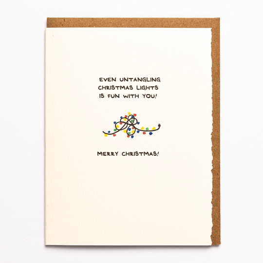 Even Untangling Christmas Lights Is Fun With You! - Sweet Thrills