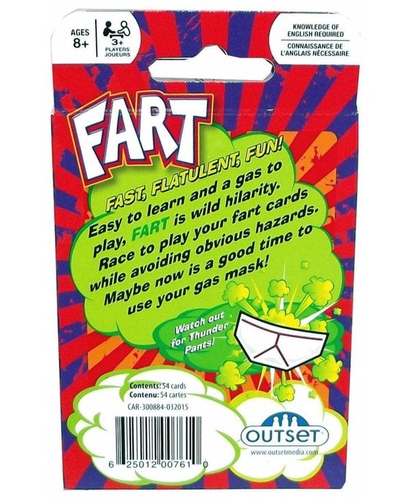 FART THE EXPLOSIVE CARD GAME - Sweet Thrills