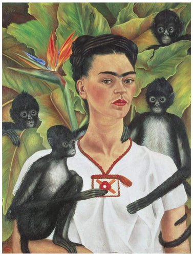 (1000 pcs) Frida with Monkeys