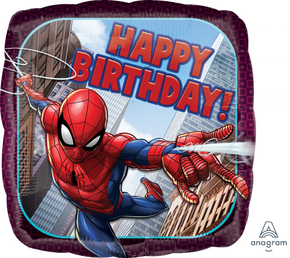HAPPY BIRTHDAY SPIDER MAN BALLOON - Sweet Thrills