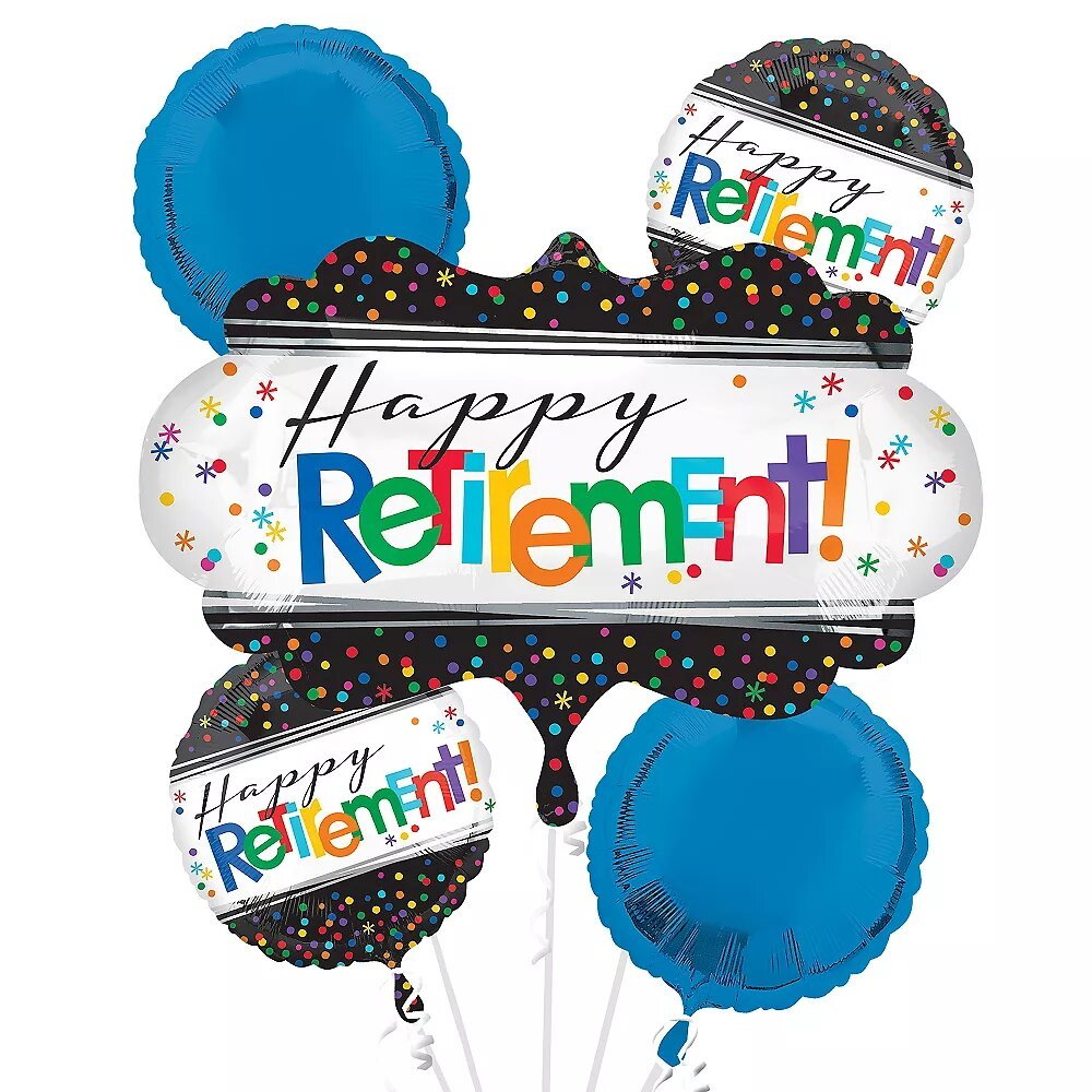 Happy Retirement Balloon Bouquet - Sweet Thrills