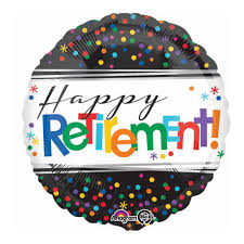 Happy Retirement Foil Balloon