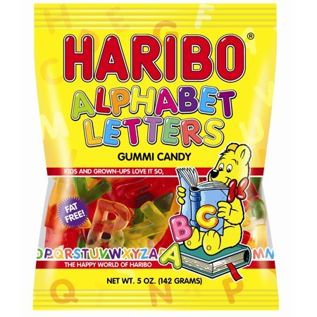 HARIBO ALPHABET LETTERS - Sweet Thrills