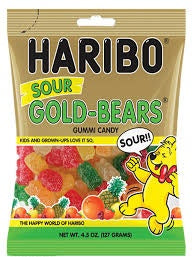 HARIBO SOUR GOLD BEARS
