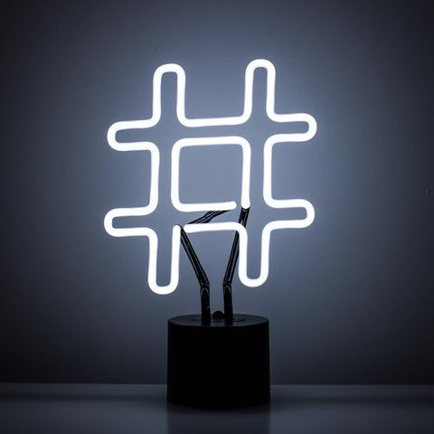 Neon Light: Hashtag