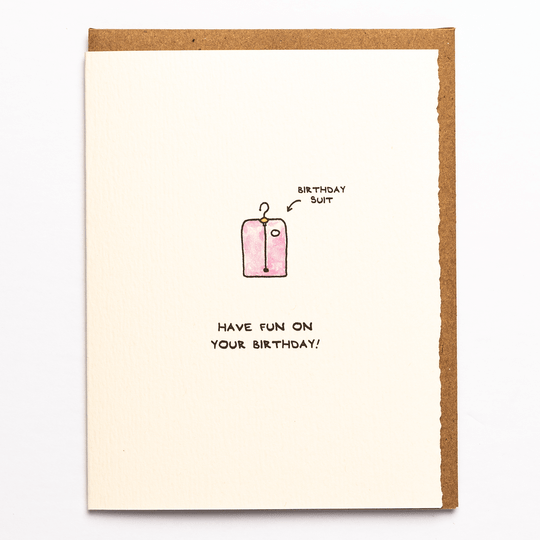 Have Fun On Your Birthday! (Birthday Suit) - Sweet Thrills