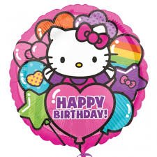 Hello Kitty Happy Birthday Balloon - Sweet Thrills