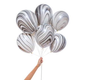 12” Marbleized Balloon
