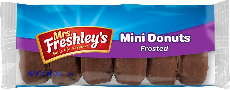 MRS. FRESHLEY'S MINI CHOCOLATE DONUTS