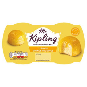 Mr. Kippling Exceedingly Good Pudding: Lemon Sponge (2PCK)