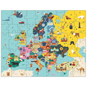 (70 pcs) Map Of Europe Puzzle
