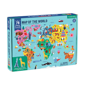 Map of the World Puzzle Sweet Thrills Toronto