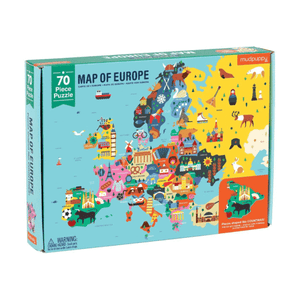 (70 pcs) Map Of Europe Puzzle
