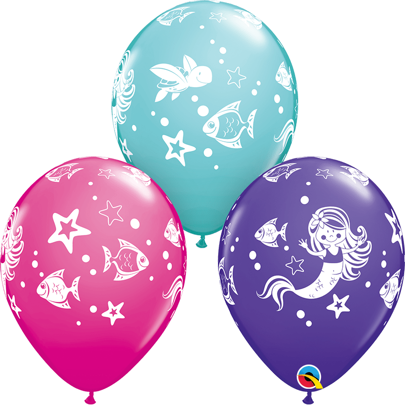 MERMAID 11" LATEX BALLOON - Sweet Thrills