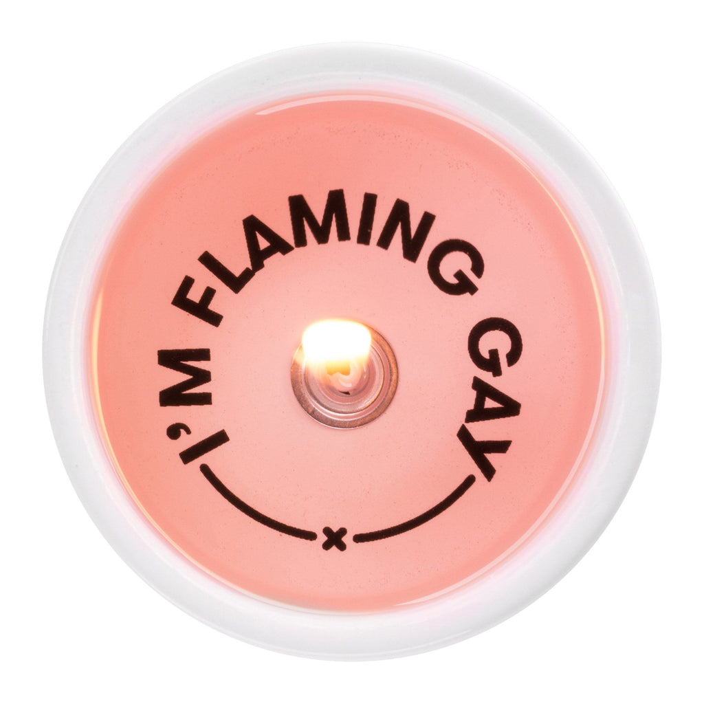 Message Candle - I'm Flaming Gay - Sweet Thrills