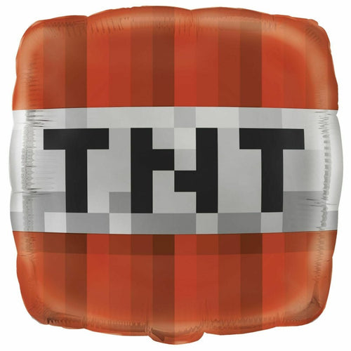 MINECRAFT TNT BALLOON
