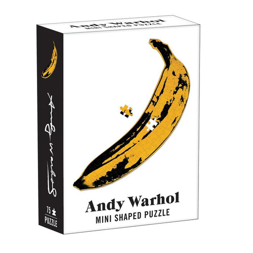 Andy Warhol (75 pcs)  Mini Puzzle - Banana