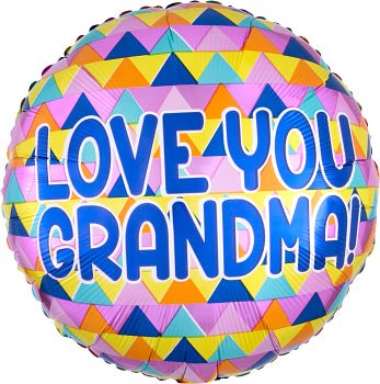 Mother's Day Love You Grandma Balloon - Sweet Thrills