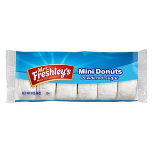 MRS. FRESHLEY'S MINI POWDERED DONUTS