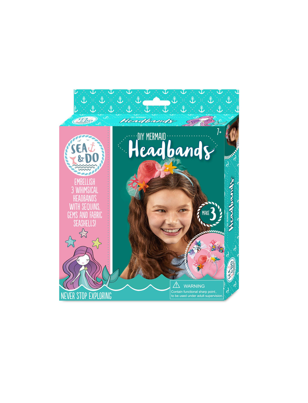 DIY MERMAID HEADBANDS