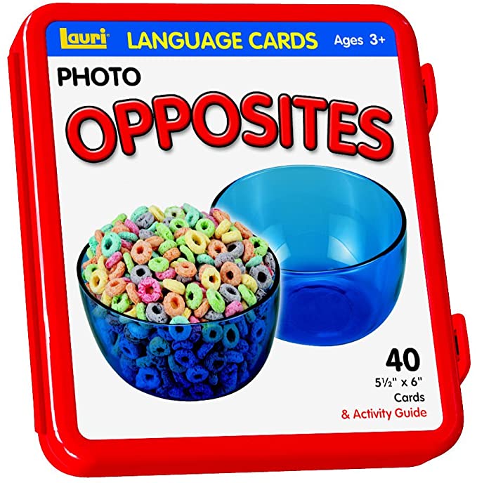 Opposites Language Card - Sweet Thrills