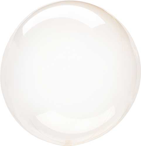 ORANGE CRYSTAL CLEARZ BALLOON - Sweet Thrills