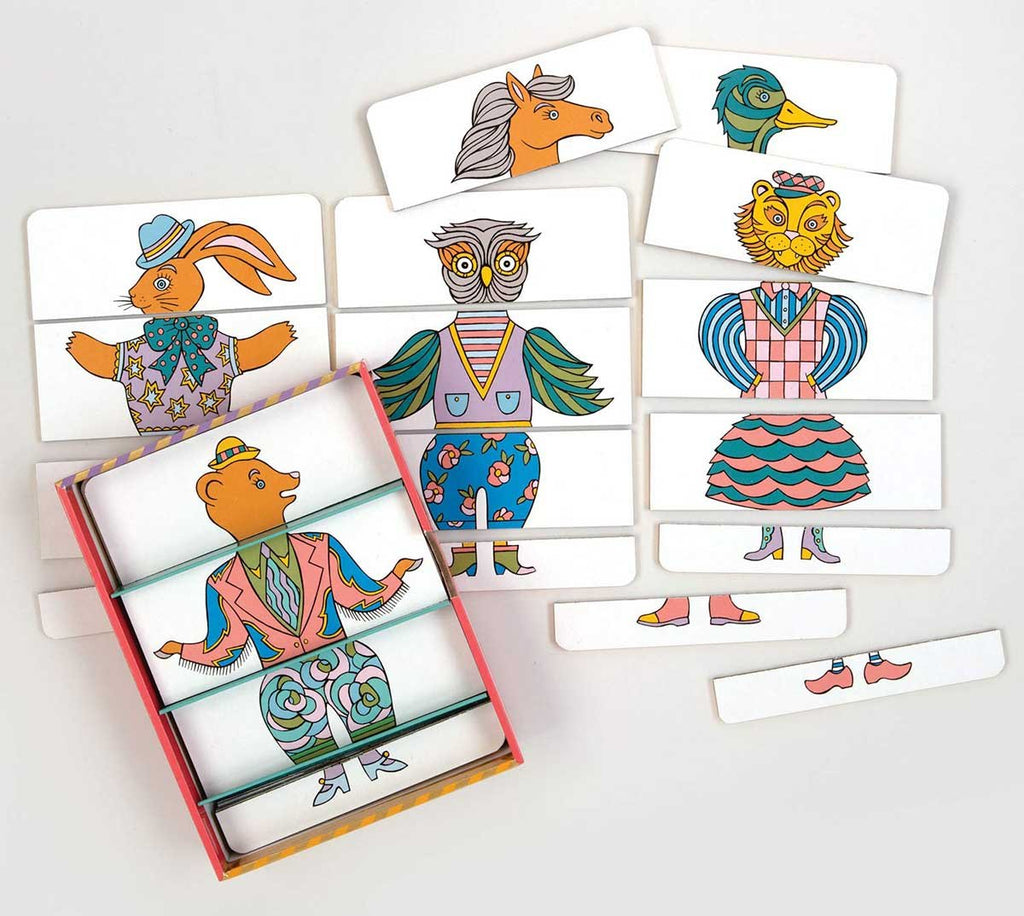 Patch NYC Metamorphosis Mix and Match Character Puzzle Set - Sweet Thrills