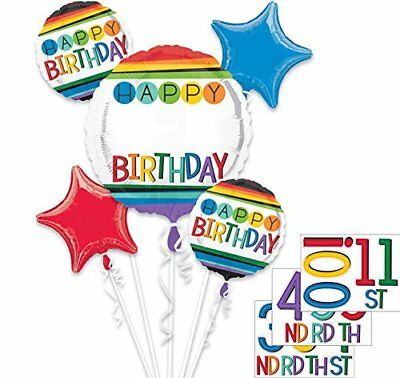PERSONALIZE HAPPY BIRTHDAY BALLOON BOUQUET - Sweet Thrills