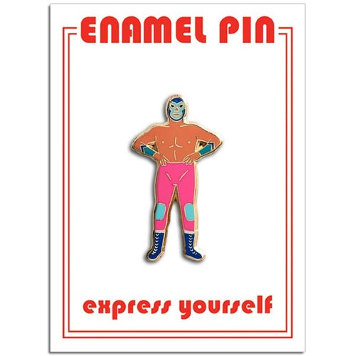 Luchador Enamel Pin Sweet Thrills Toronto