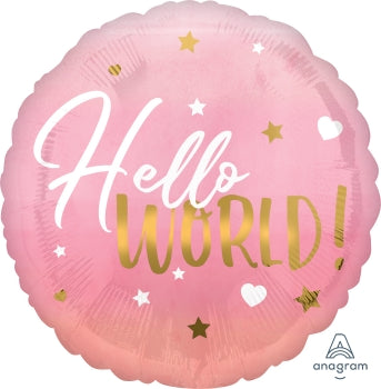 Hello World Pink