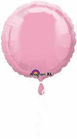 Satin Pink Foil Balloon