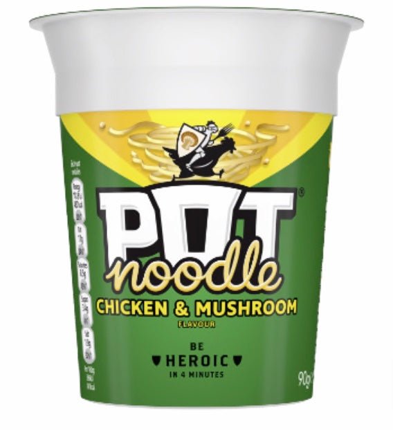 Pot Noodle: Chicken and Mushroom - Sweet Thrills