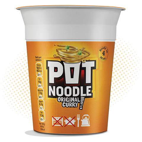 Pot Noodle: Curry