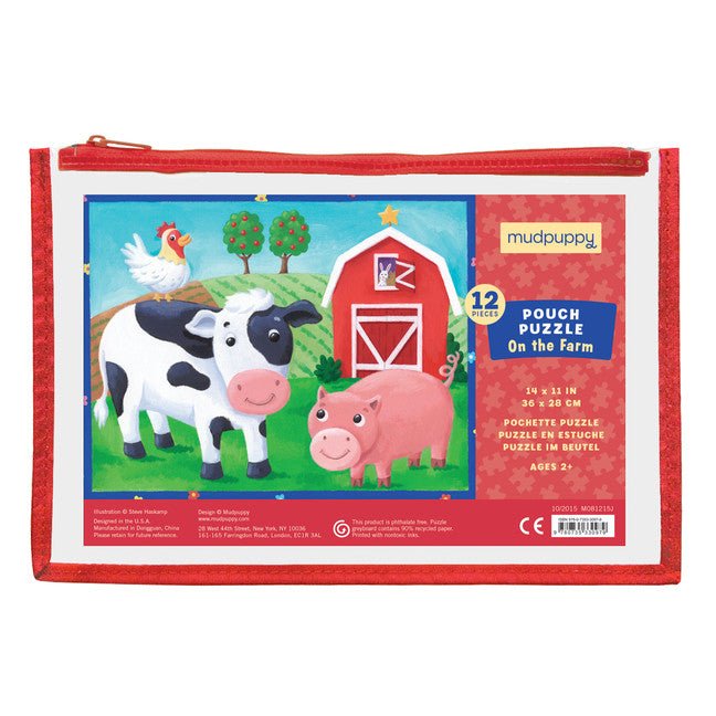 POUCH PUZZLE ON THE FARM - Sweet Thrills