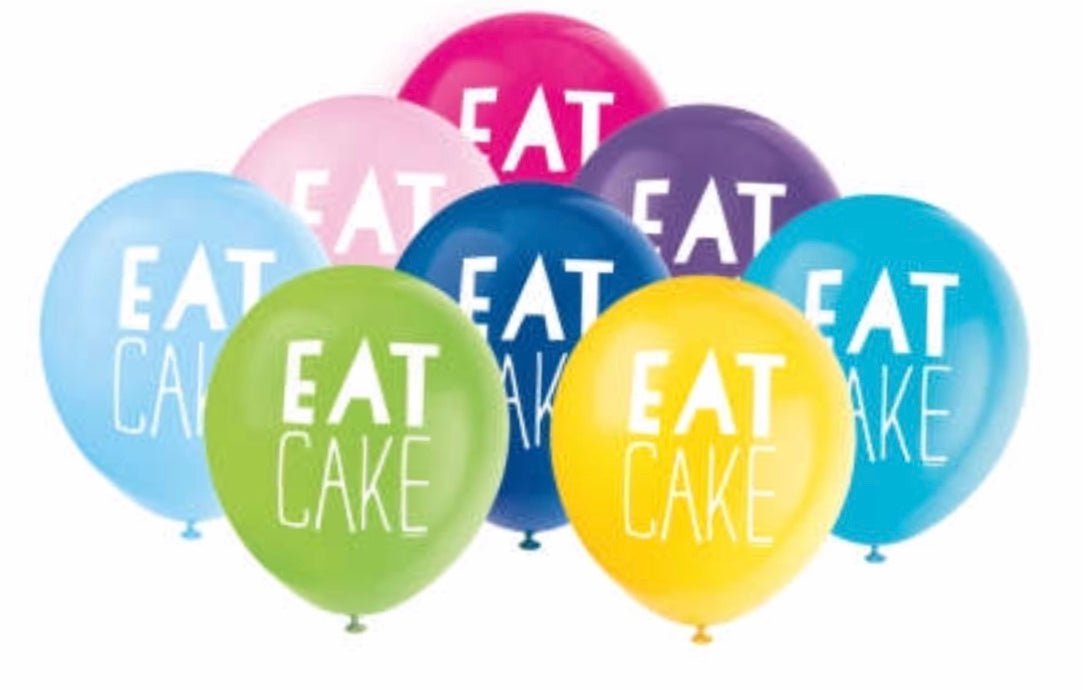 Printed Latex Birthday Balloons - Sweet Thrills