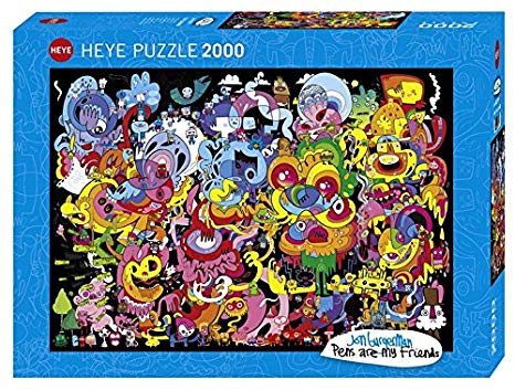 (2000 pcs) Psychedoodlic Puzzle