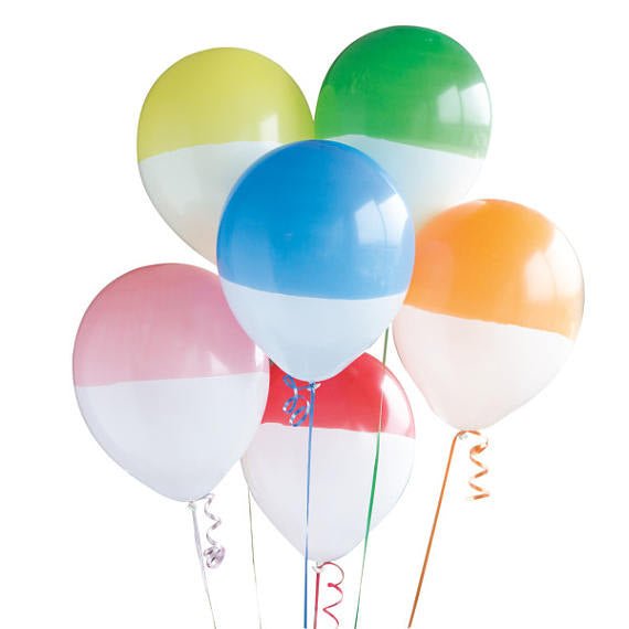 Rainbow Dipped Balloons - Sweet Thrills