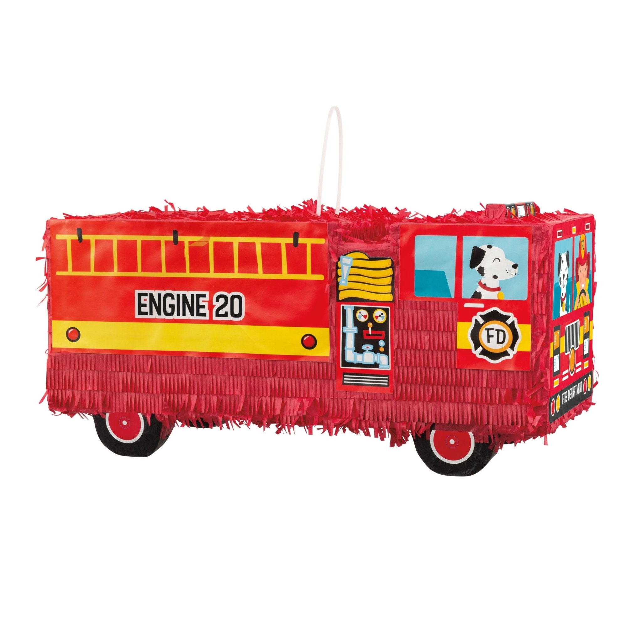 RED FIRE TRUCK PINATA - Sweet Thrills