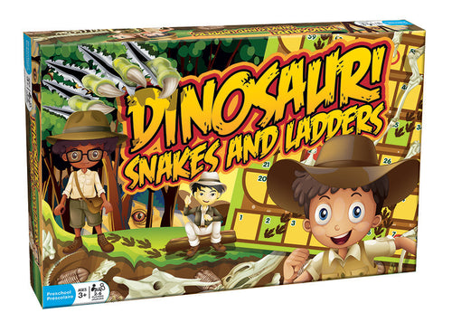 DINOSAURS SNAKES & LADDERS