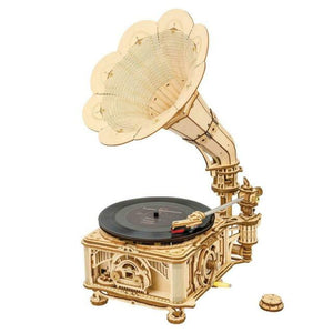 DIY MECHANICAL GEAR GRAMOPHONE