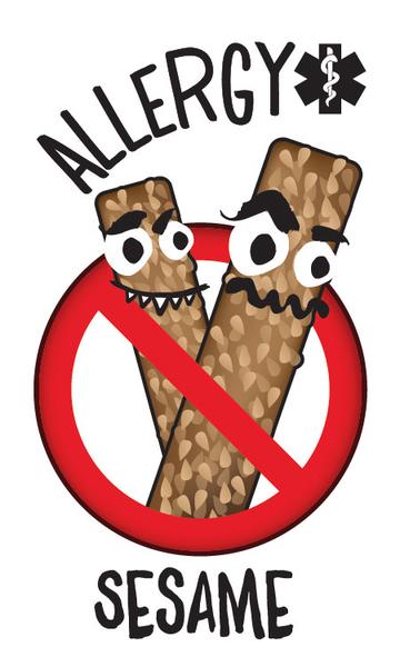 SESAME ALLERGY TATOO - Sweet Thrills