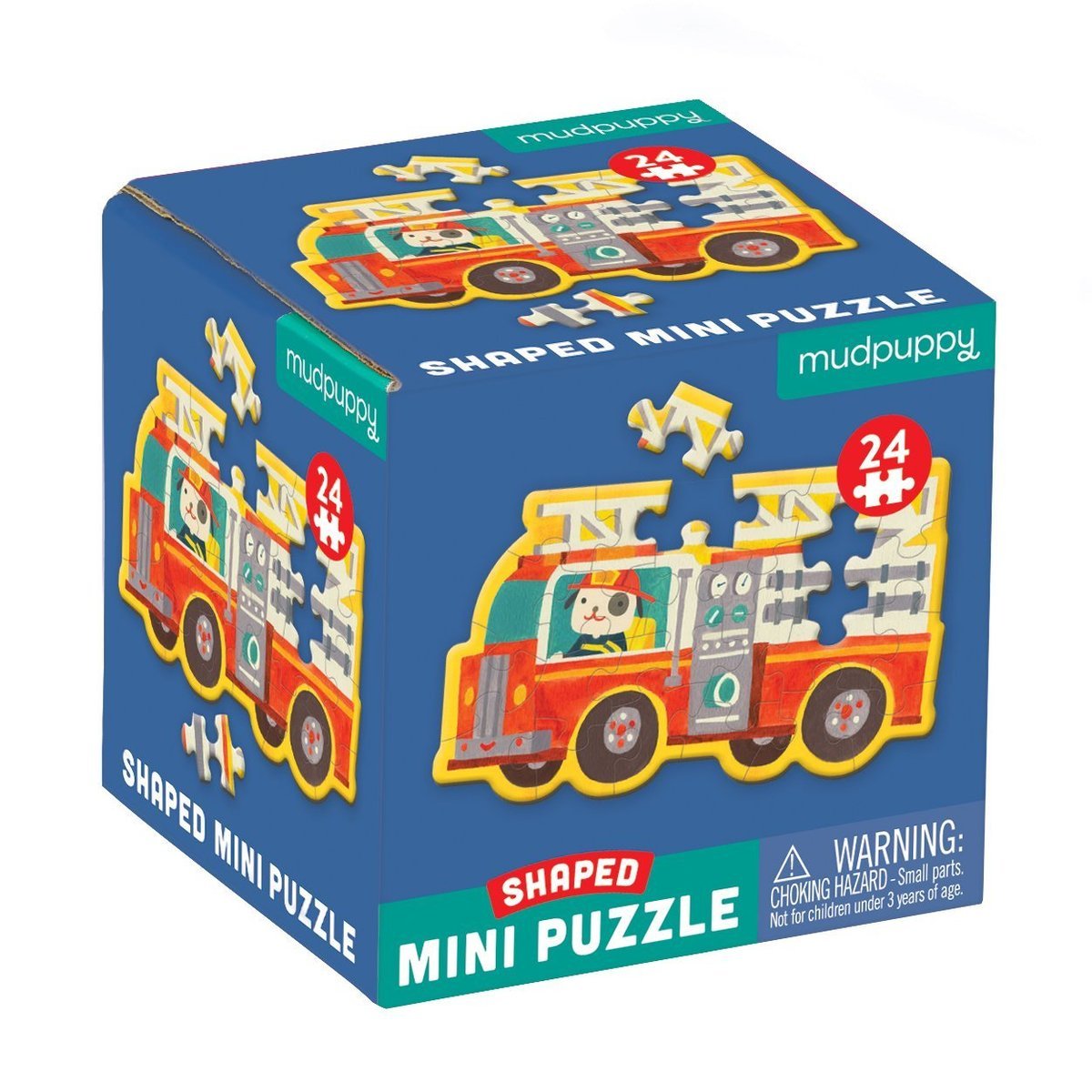 SHAPED MINI PUZZLE FIRE TRUCK - Sweet Thrills