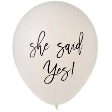 Sugargirlee - She Said Yes! Balloon